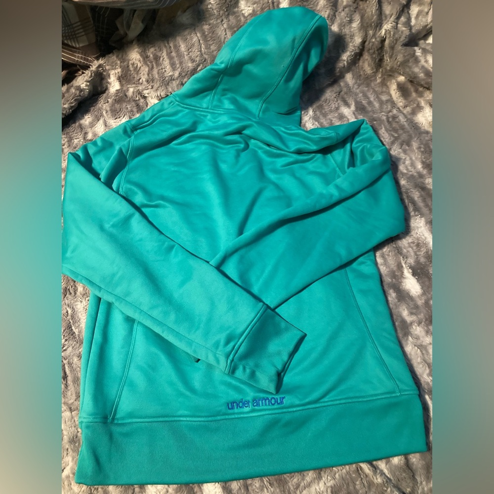 Under Armour, size large, beautiful colors, soft, warm, hoodie - Picture 4 of 6
